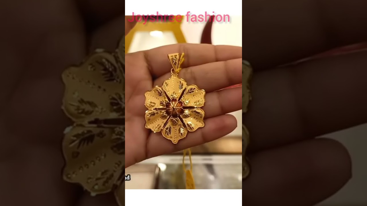 beautiful and light Weight gold pendant design #pendant#goldpendant