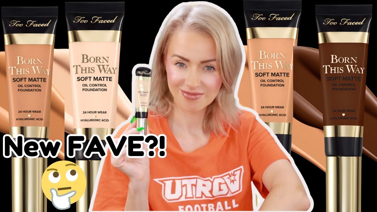 ТЕСТИРОВАНИЕ НОВОЙ МЯГКОЙ МАТОВОЙ ТОНАЛЬНОЙ КАМИНЫ TOO FACED BORN THIS WAY | ОБЗОР + 2 ДНЯ СТОЙКОСТИ