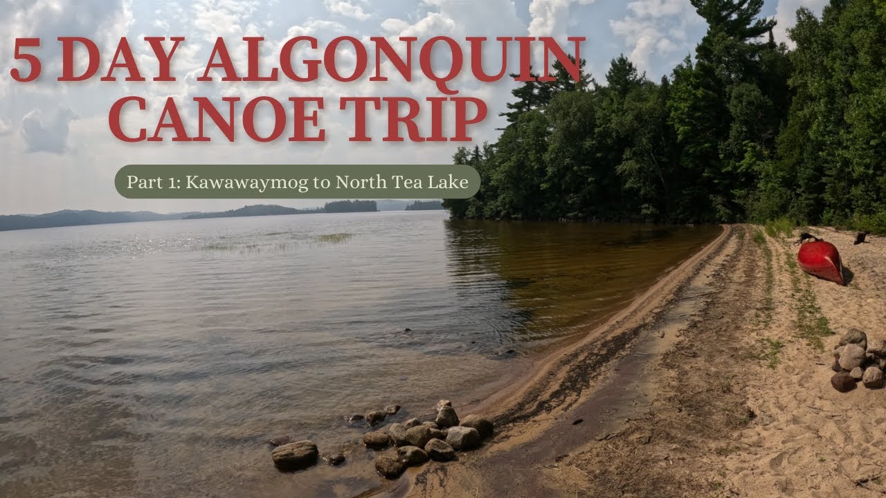 5-Day Algonquin Adventure: Canoeing from Kawawaymog Access Point to North Tea Lake (PART ONE)