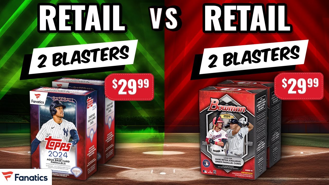 🔥GOLDEN MIRROR, 2 AUTOS & WEMBY!!!🔥 2024 TOPPS SERIES 2 FANATICS BLASTERS VS 2024 BOWMAN BLASTERS