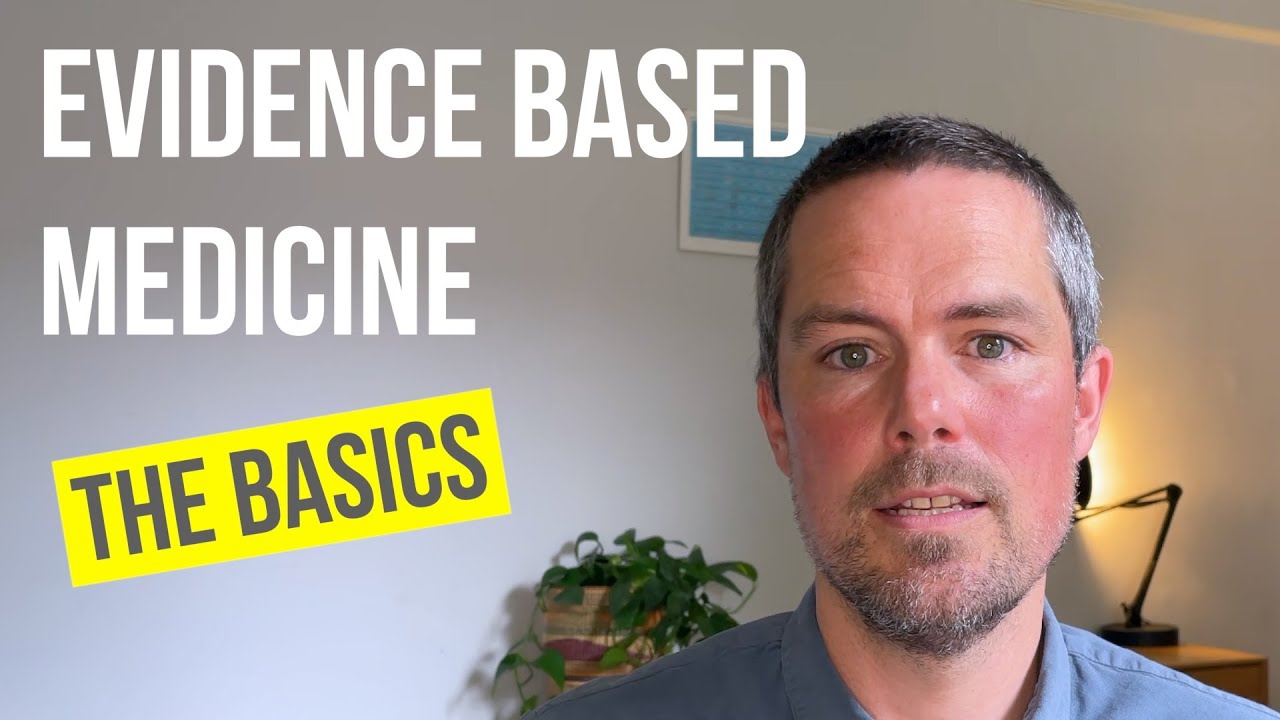 Evidence based medicine: The basics