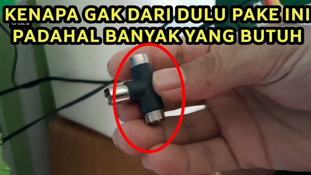 CARA SETING STB TV DIGITAL UNTUK 2 TV BISA BEDA SALURAN.