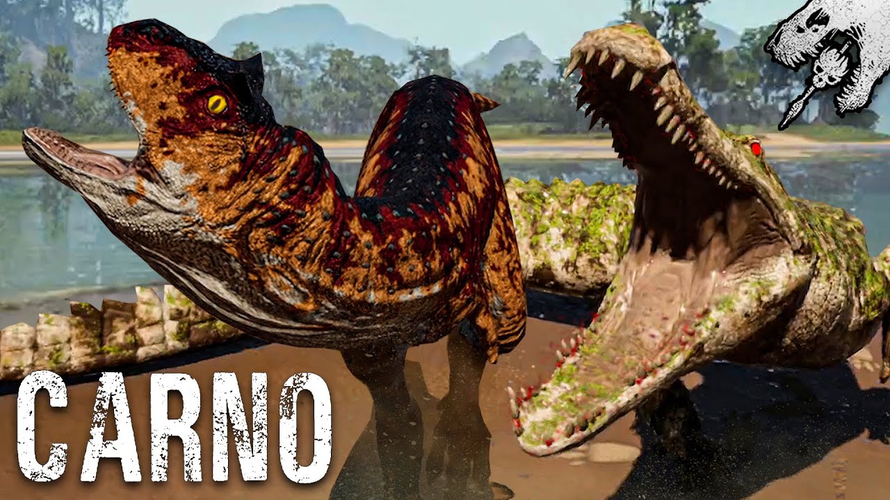 ALLES WILL UNS FRESSEN ☠️🩸 Überleben als CARNOTAURUS 🦖  - The Isle