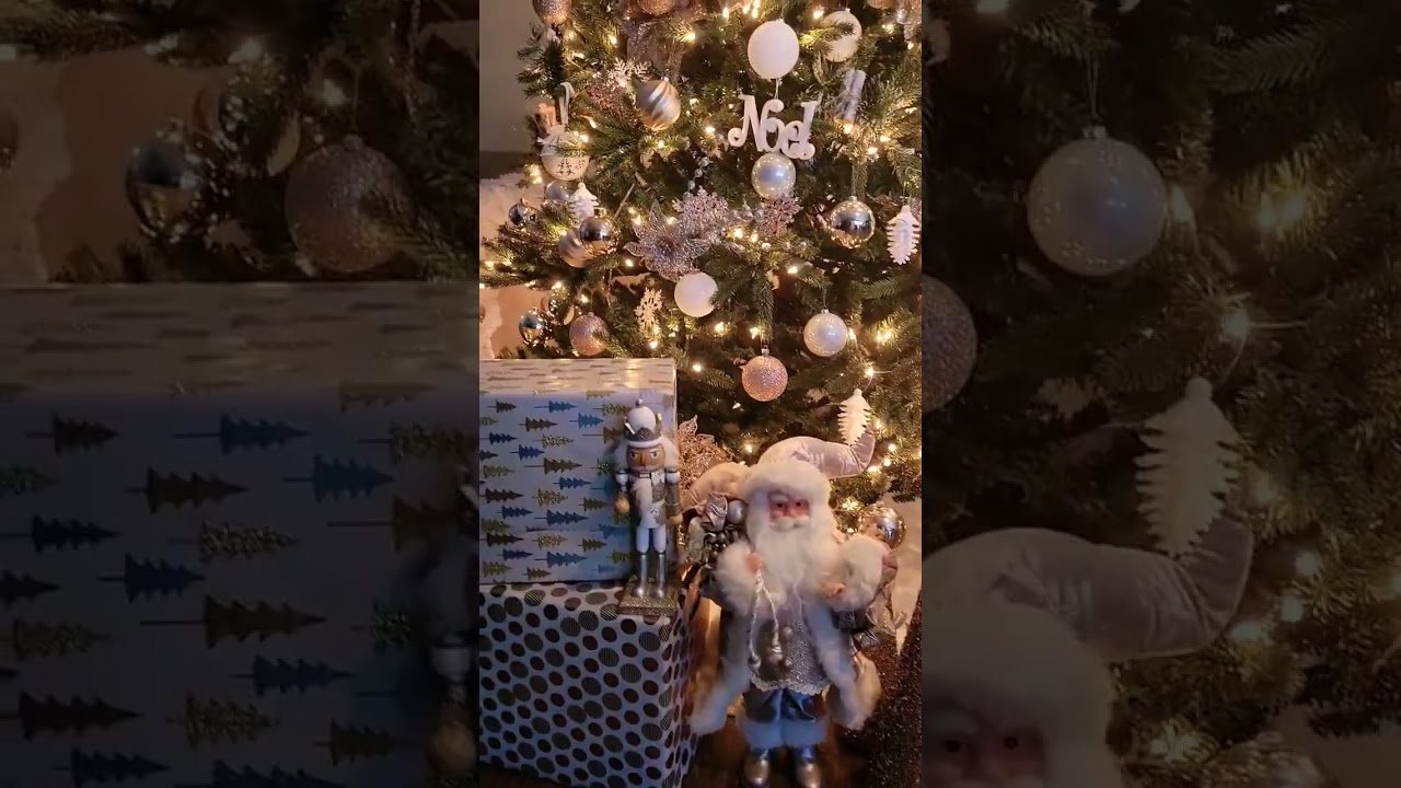 rosegold theme christmas tree | #shorts #christmas #rosegold