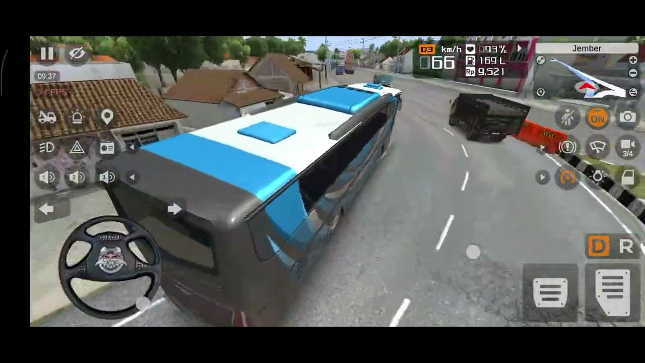 Bus simulator Indonesia drive 