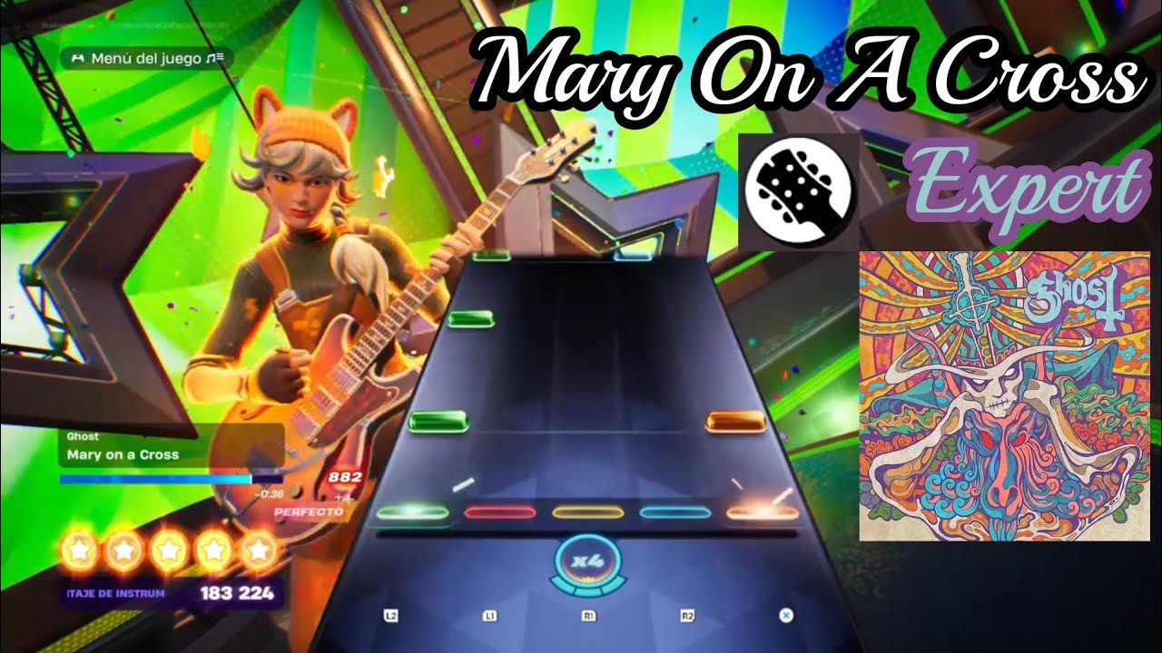 Ghost - Mary On A Cross | Lead Expert 100% FLAWLESS | Fortnite Festival 