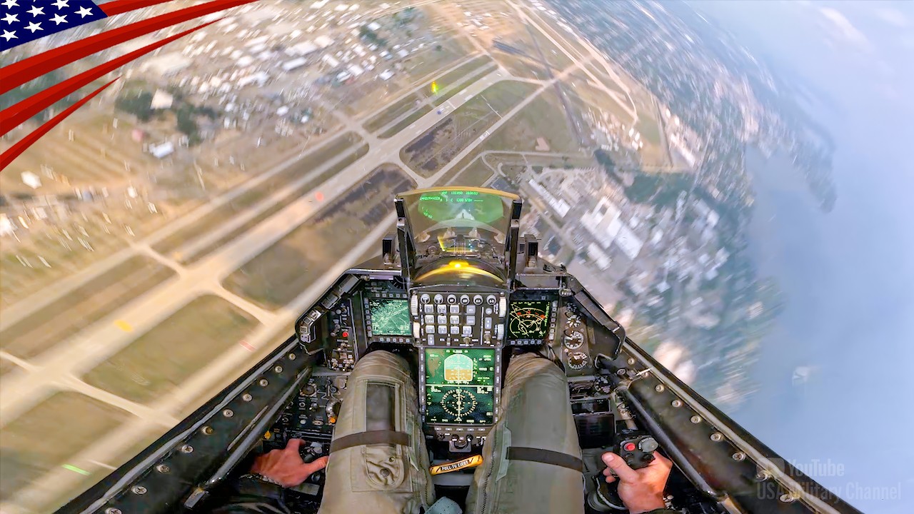 Inside the F-16 Viper as 