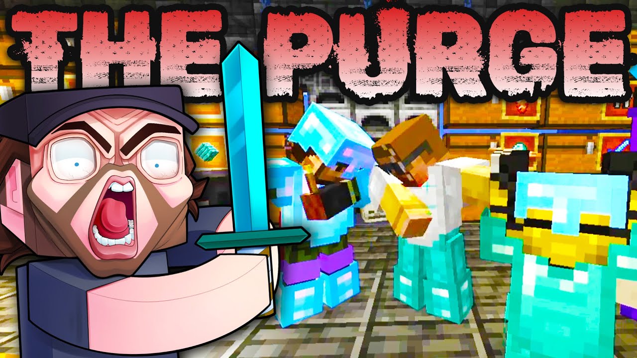 Emotes and TNT Explosions! - The Purge Minecraft SMP Server! (Season 2 Episode 18)