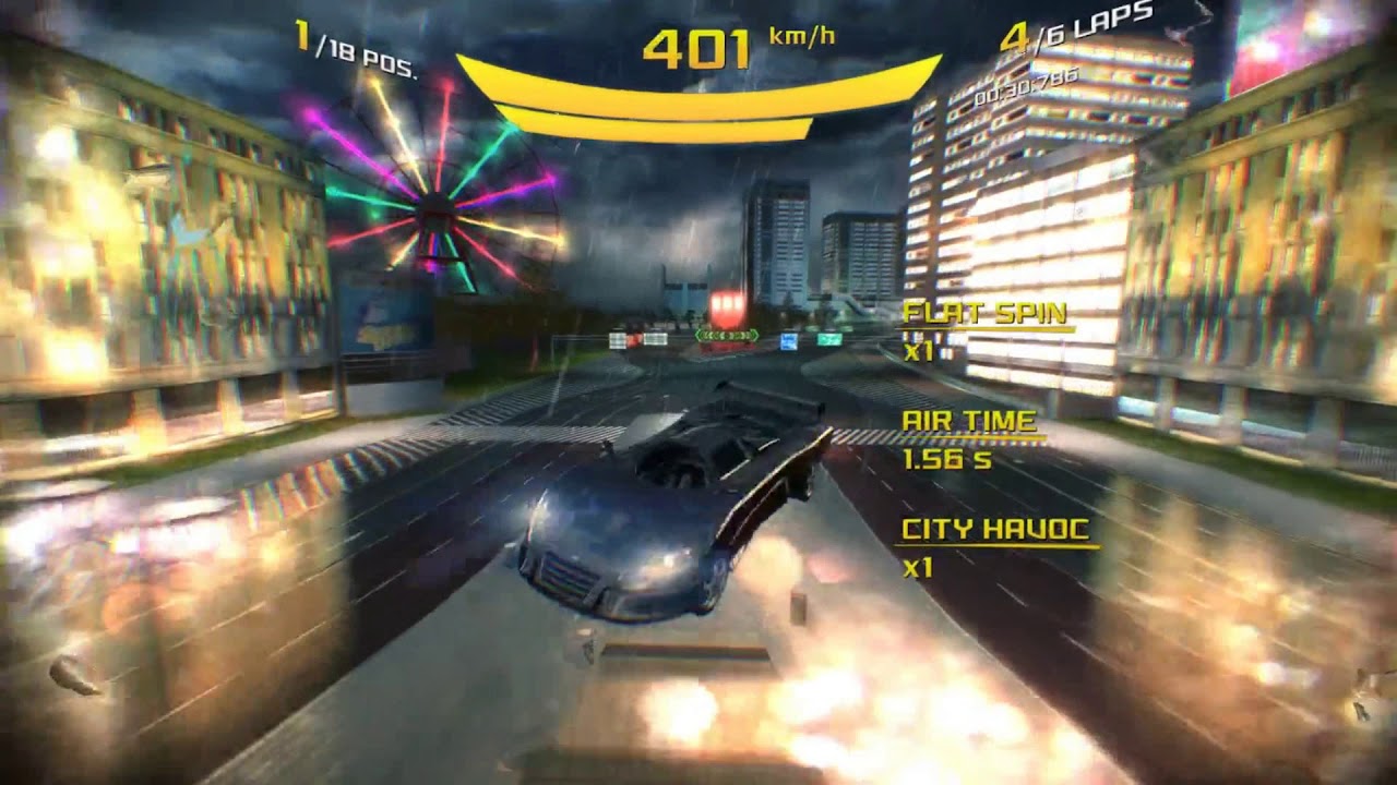 Asphalt 8: Sbarro GT1 Tokyo 32 Racers and 6 Laps