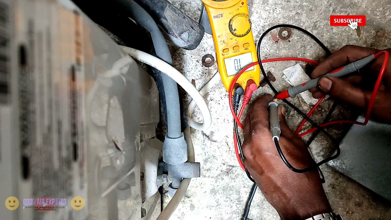 LG dual inverter ac CH41 error repair in tamil | inverter ac outdoor sensor change |cool air experts