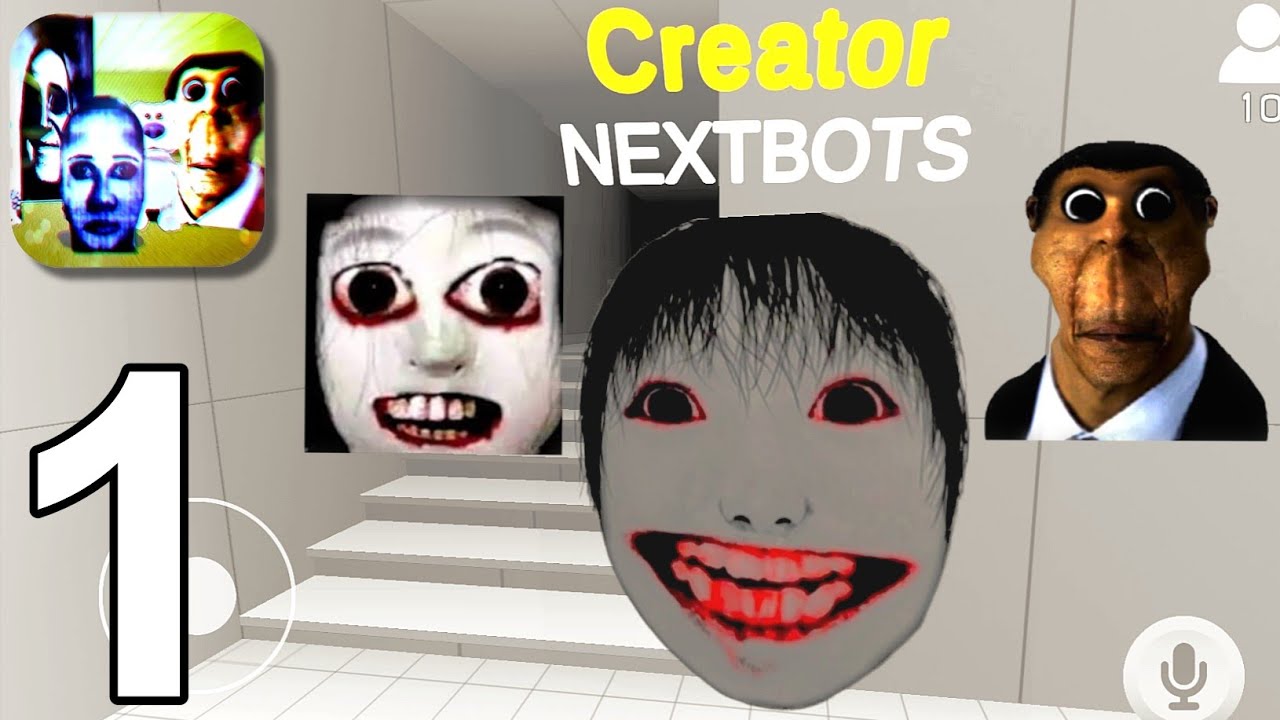 Nextbots Online — прохождение игры, часть 1 — многопользовательская игра (iOS, Android)