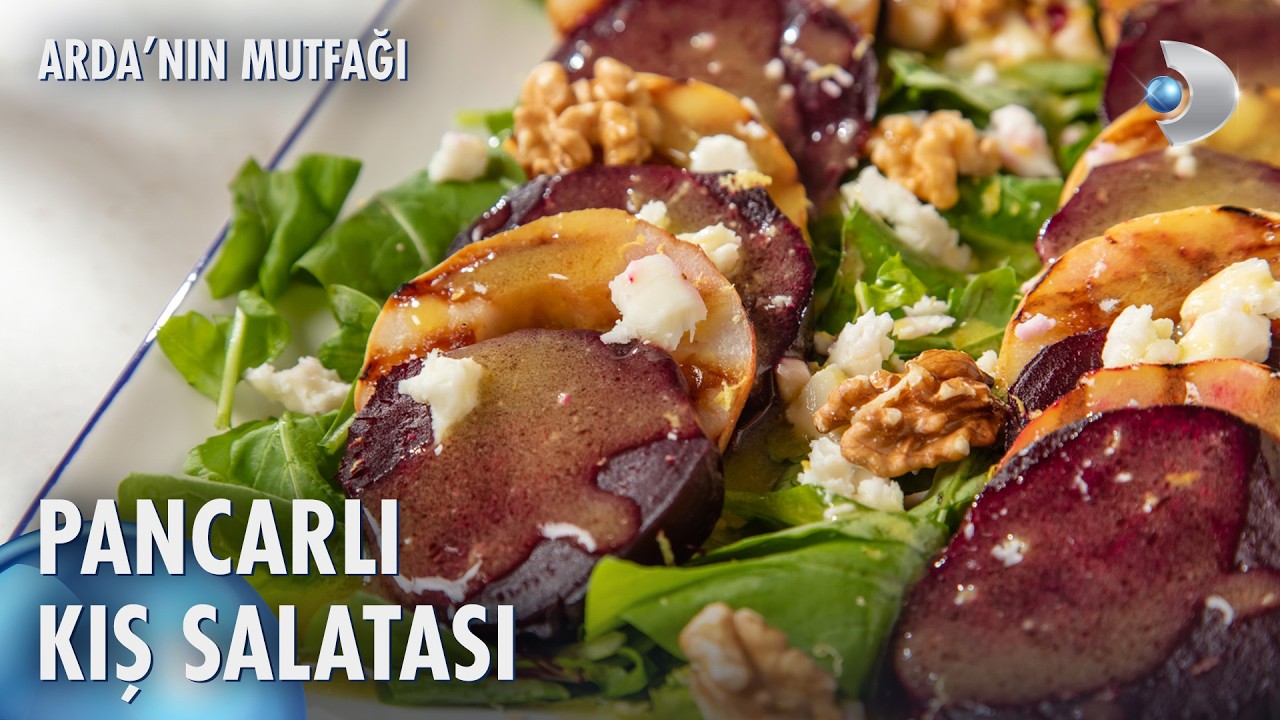 Pancarlı Kış Salatası | Arda'nın Mutfağı 274. Bölüm