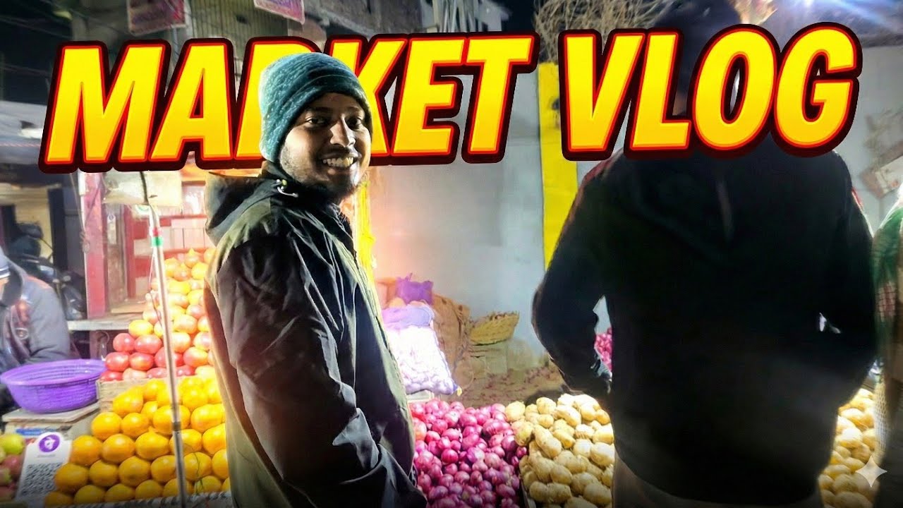 MARKET VLOG 😁