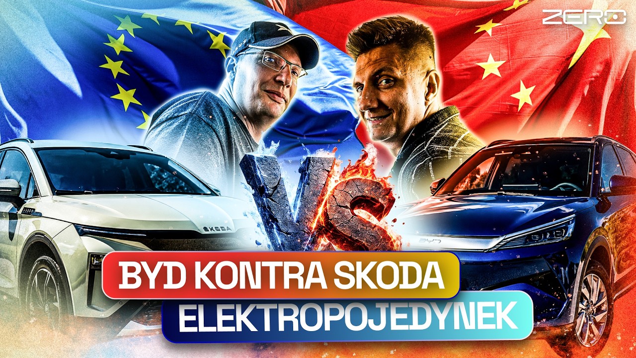 BYD KONTRA SKODA. CHIŃSKIE DROŻSZE NIŻ EUROPEJSKIE, CO SIĘ DZIEJE?