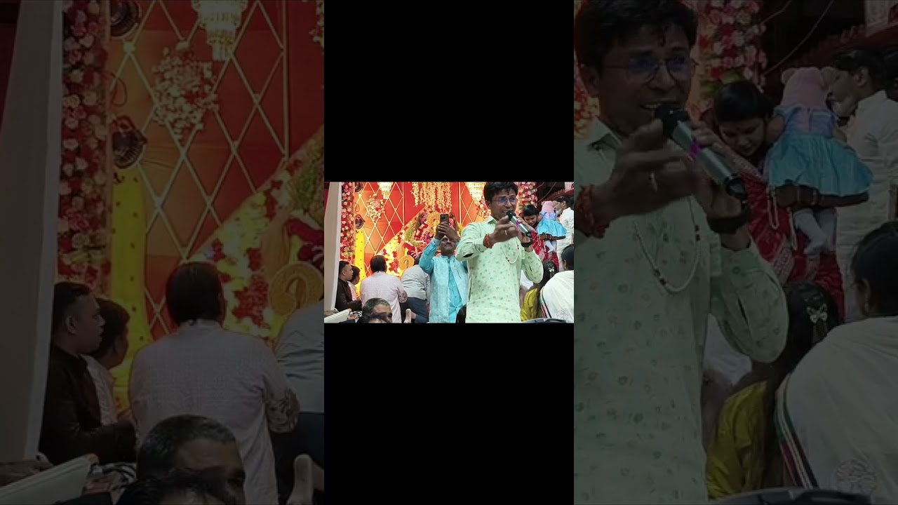 $Dilip vlogs# Jai mata di jai shree shyam bhajan sandeep bhai singer Kishan Bagh me 