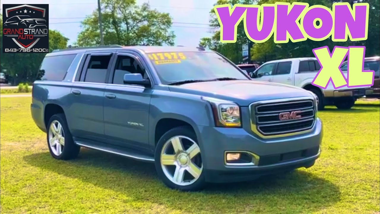 Review of the 2016 GMC Yukon XL SLT - For Sale Tour at Grand Strand Auto | Myrtle Beach, SC