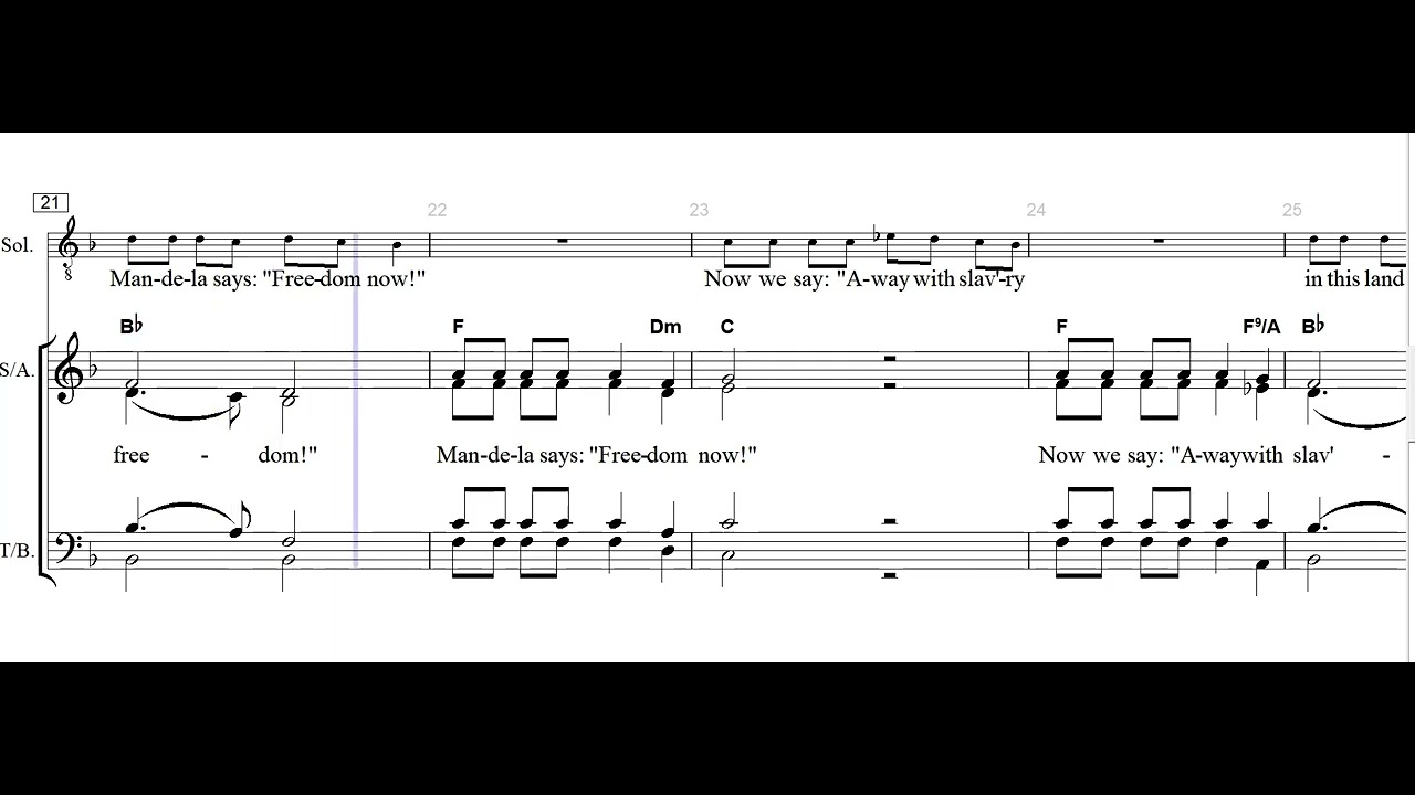 Rolihlahla (trad. South Africa/ Arr.: Heinrich Herlyn)
