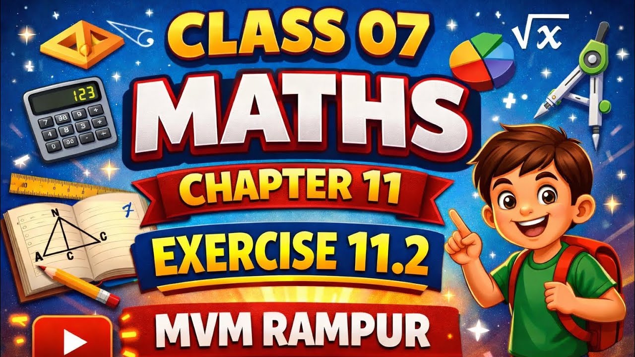 Class 7 Maths Chapter 11 Exercise 11.2 | MVM Rampur | NCERT Solutions | Perimeter & Area |Q3 to 07