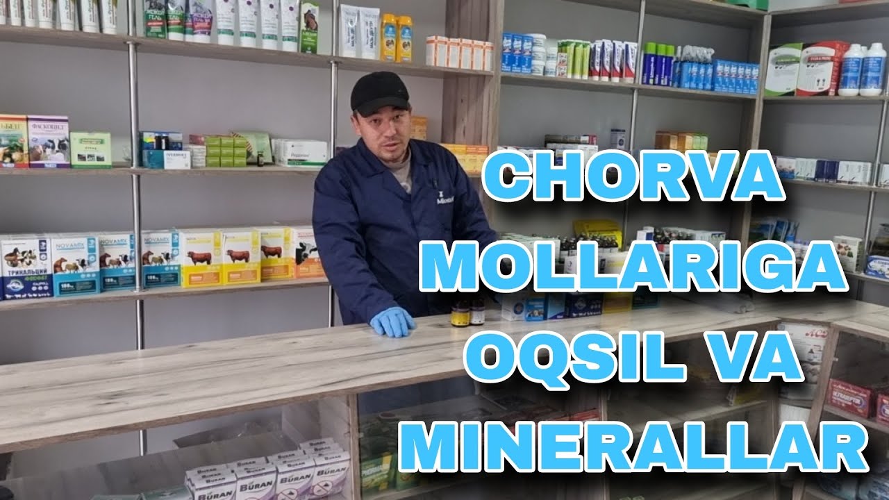 Чорво молларига оксиллар ва витаминлар