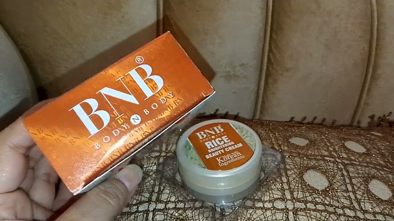 BNB rice whitening cream #makeupbyanabiya#productsunder1000 #skincare #beautyproducts 