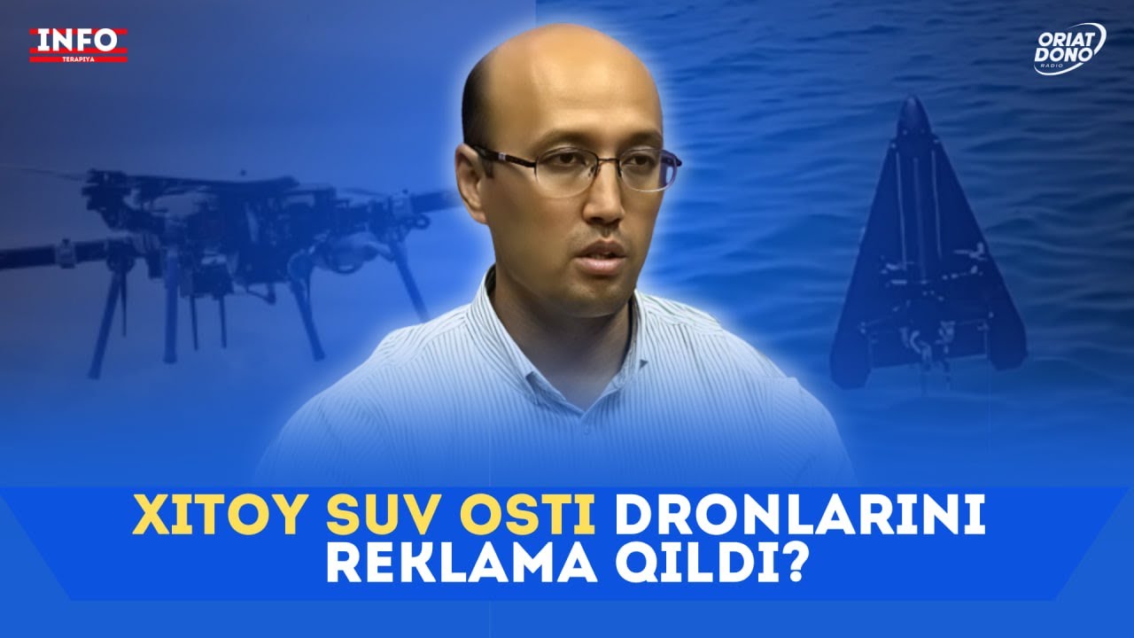 Xitoy suv osti dronlarini reklama qildi? | INFOTERAPIYA