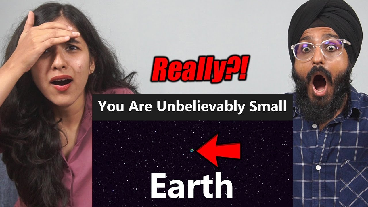 Indians React to the Scale of the Universe! Indians Watch Universe Is Way Bigger Than You Think