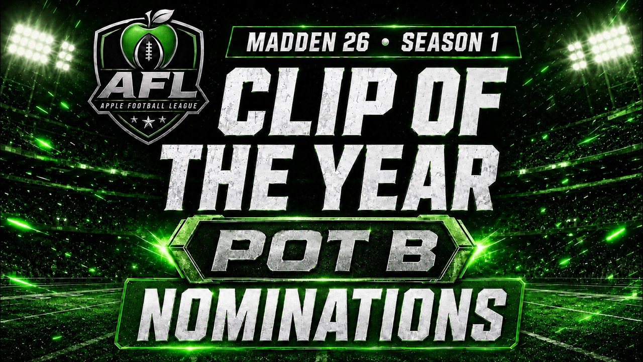 Apple League Madden 26 Season 1 Pot B