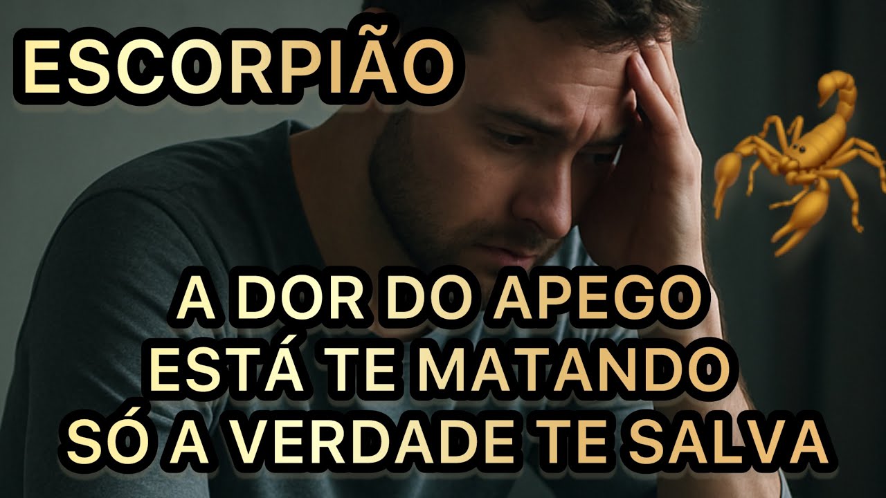 ESCORPIÃO, O APEGO ESTÁ TE CUSTANDO CARO – HORA DE LIBERTAR-SE! 