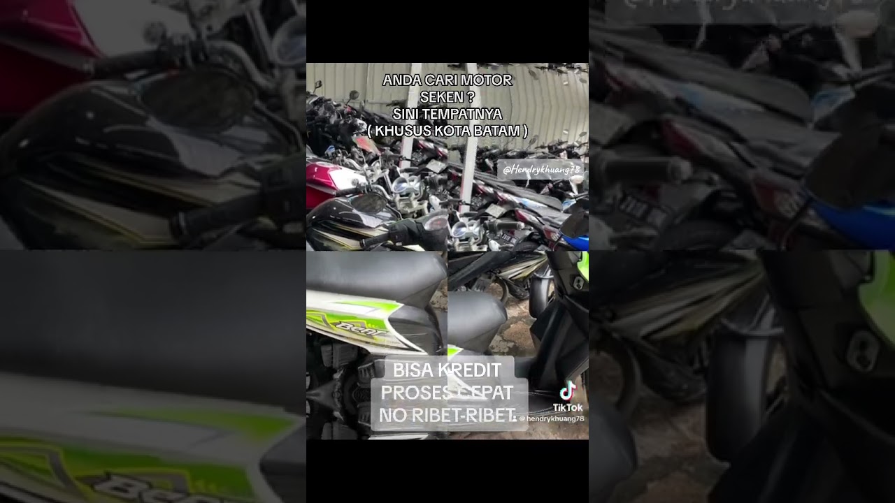 Jual motor Seken khusus kota batam