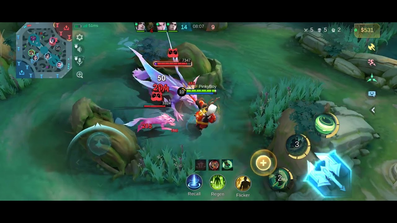 Botak vs Akai 