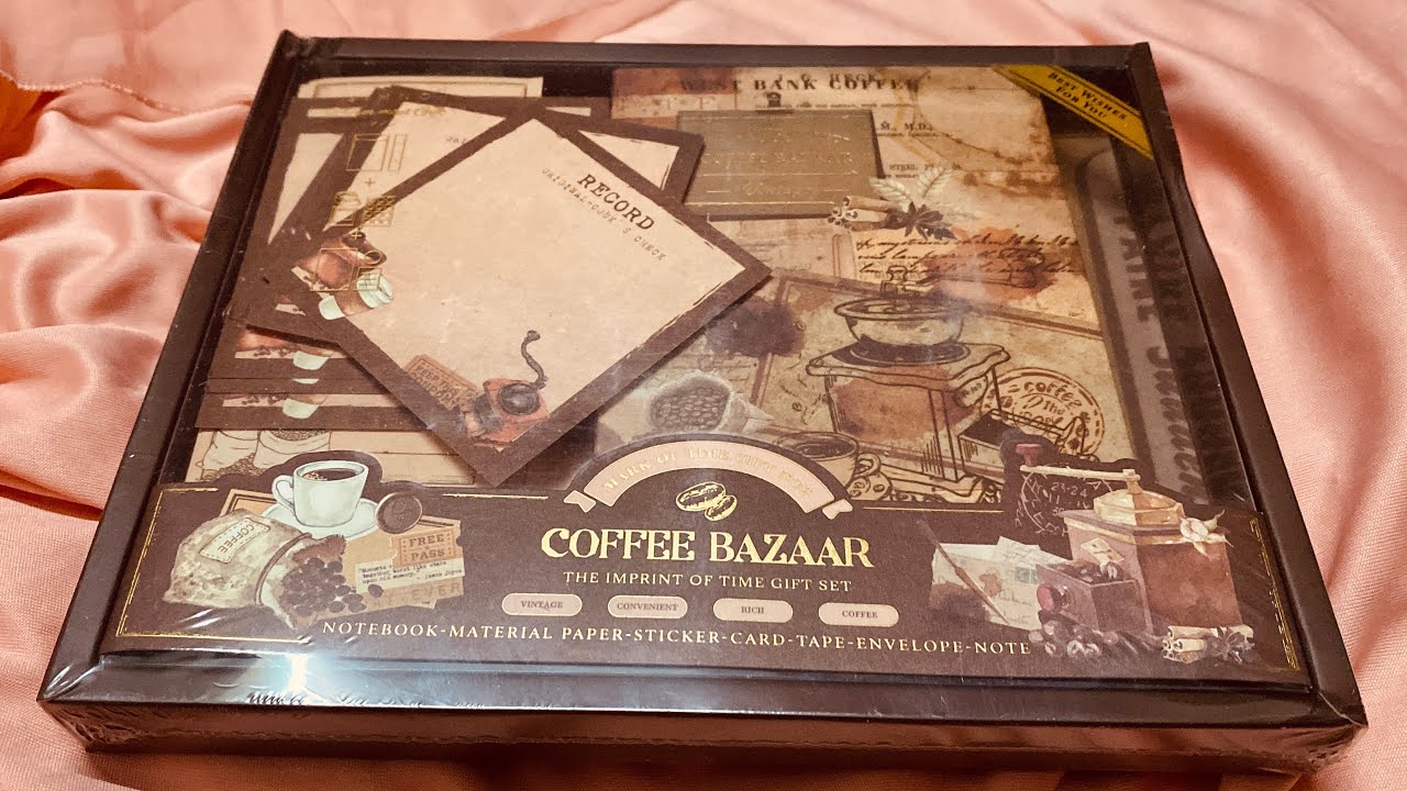 Coffee vintage journal kit 📜 from Meesho 🪷