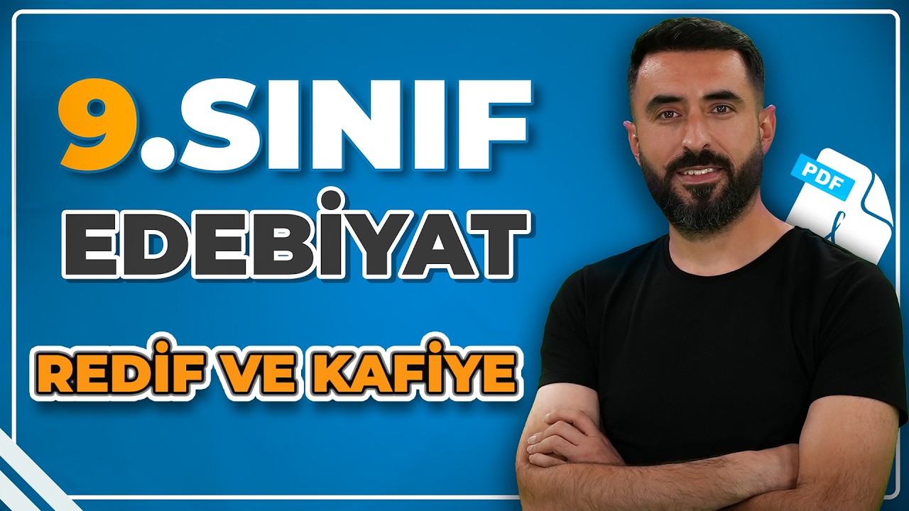 KAFİYE VE REDİF / NASIL BULUNUR? / 9.Sınıf 3.Tema Anlamın Yapı Taşları / Deniz Hoca