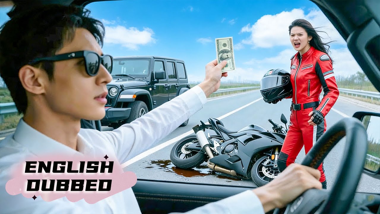 CEO hits a cycling girl by accident, throws 100 dollars and leaves, changing both lives!