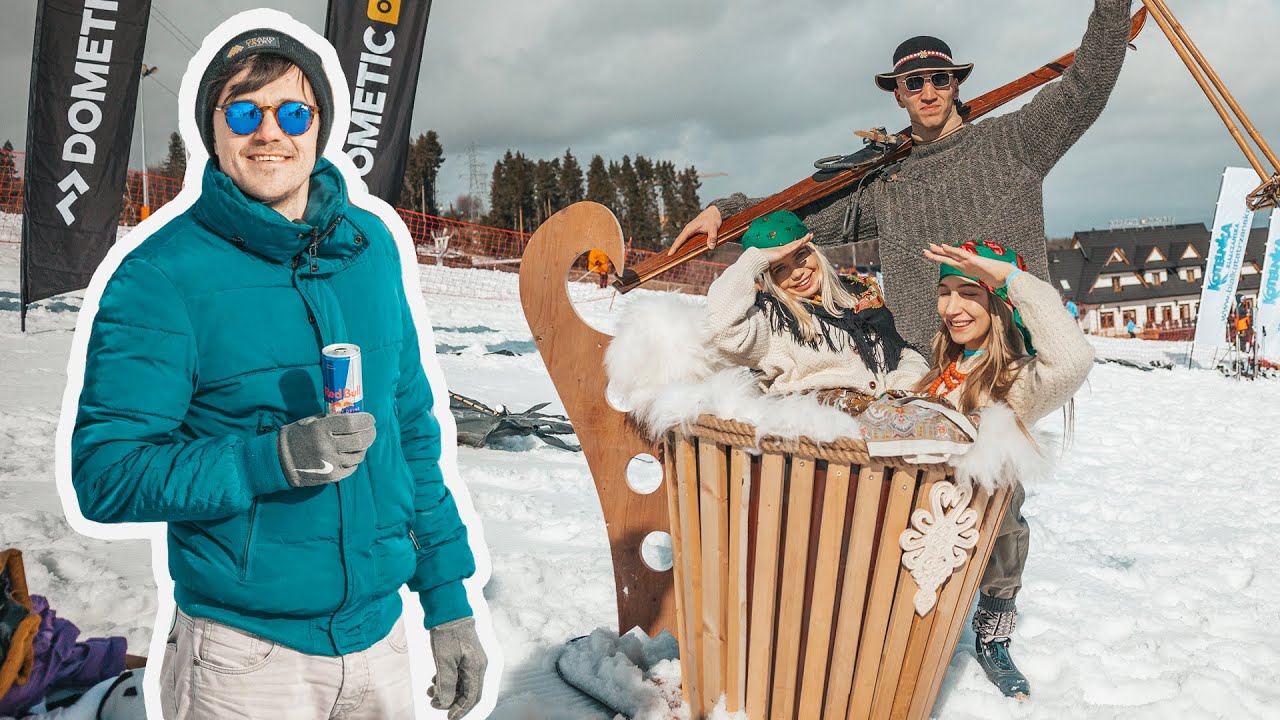 Najbardziej szalone zawody Red Bull w Białce Tatrzańskiej czyli Red Bull Jump & Freeze!