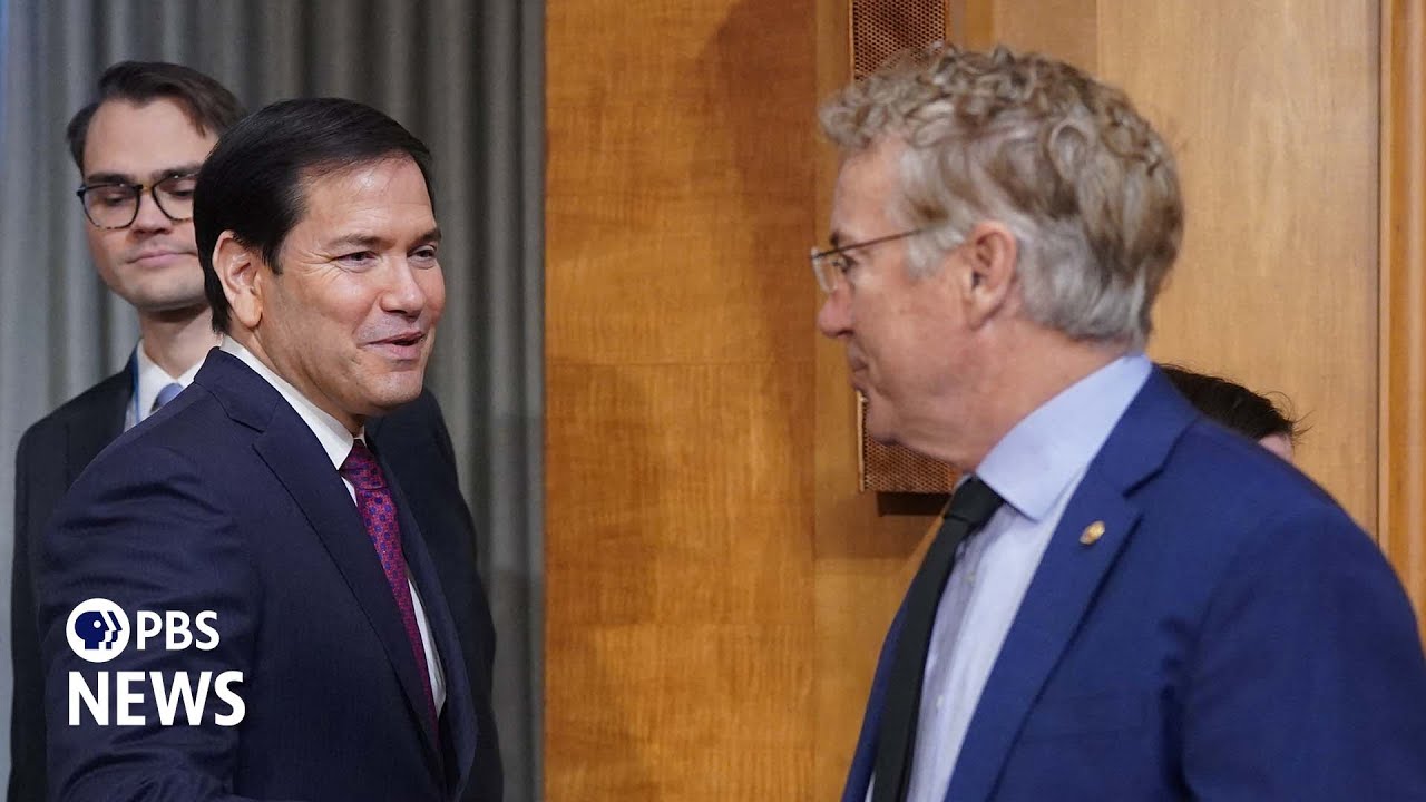 WATCH: Sen. Paul presses Rubio on why Maduro ouster isn’t an act of war