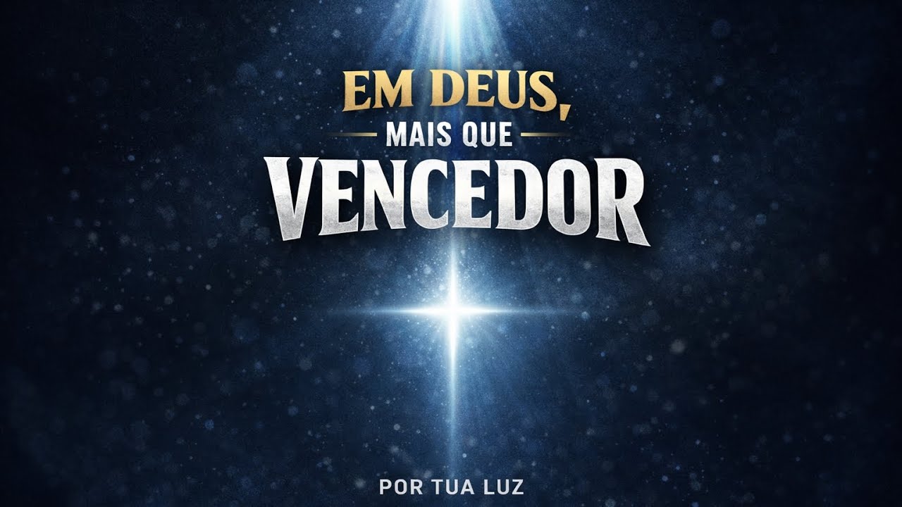 EM DEUS, MAIS QUE VENCEDOR  | Por Tua Luz
