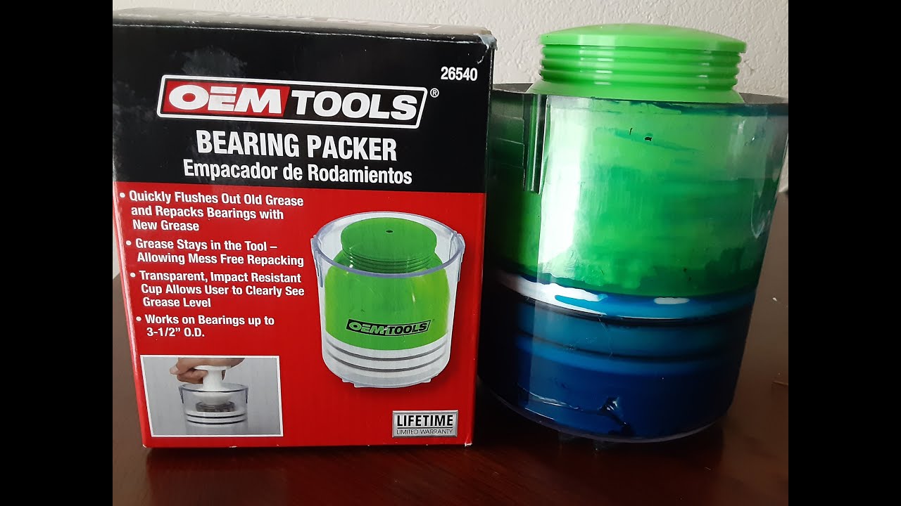 Don't Forget Your Boat Trailer Bearings, OEM Tools Bearing Packer GREAT TOOL!