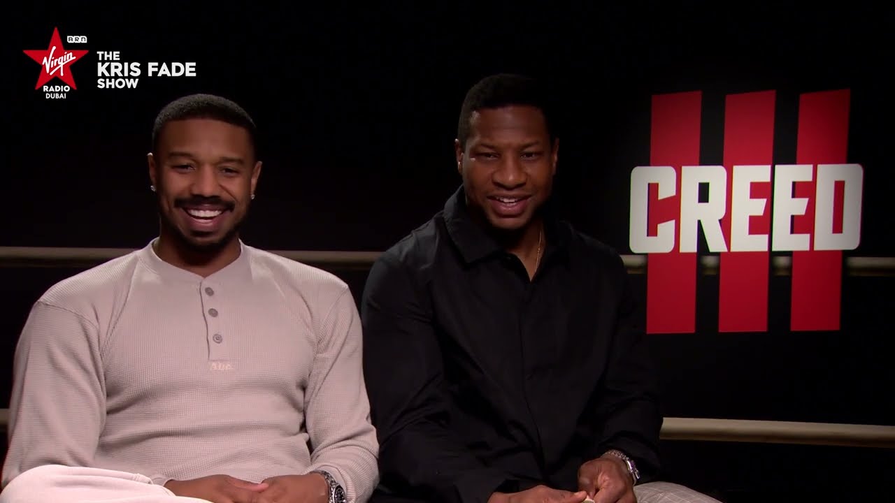 OMG! Michael B Jordan and Jonathan Majors can't wait to come to Dubai!