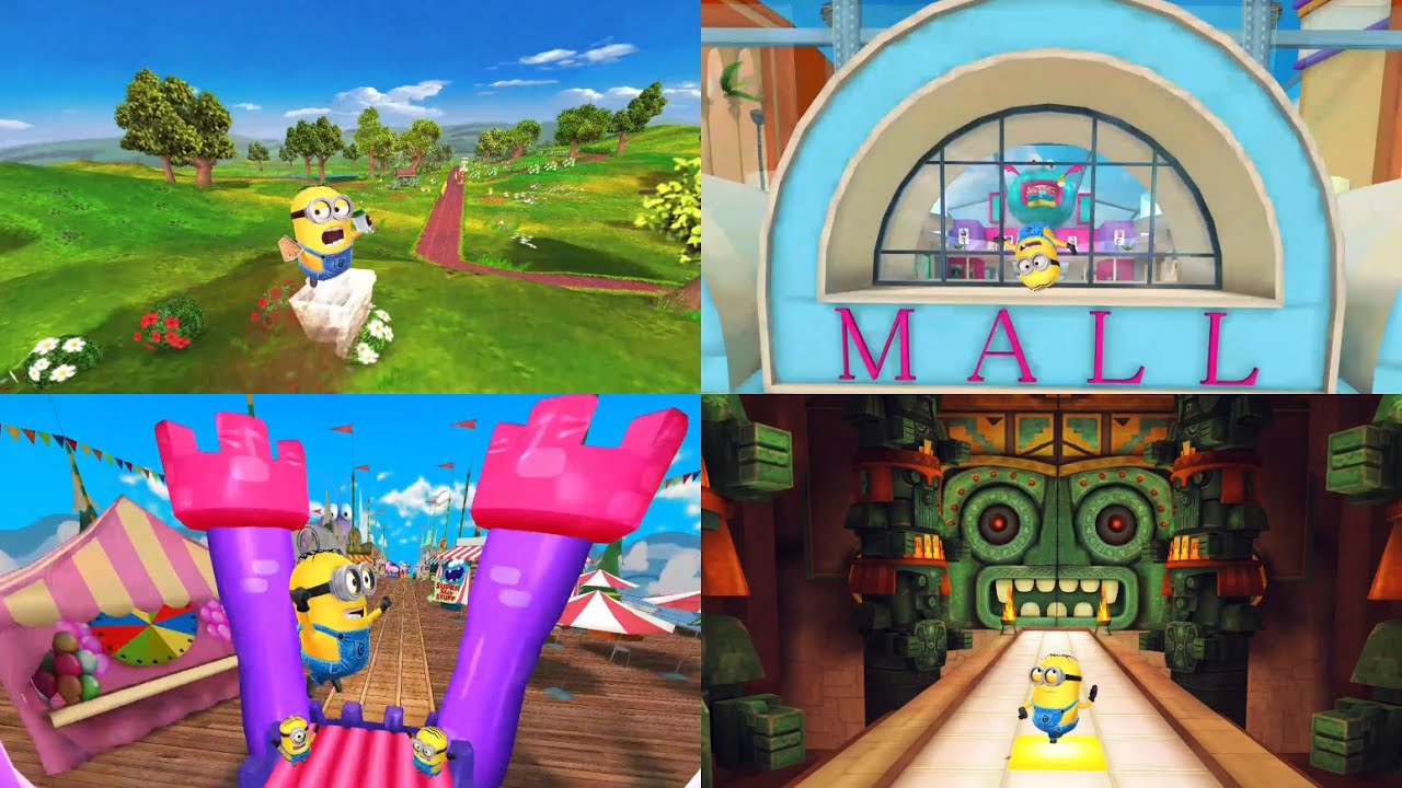 Despicable Me: Minion Rush Reversed - Location Openings