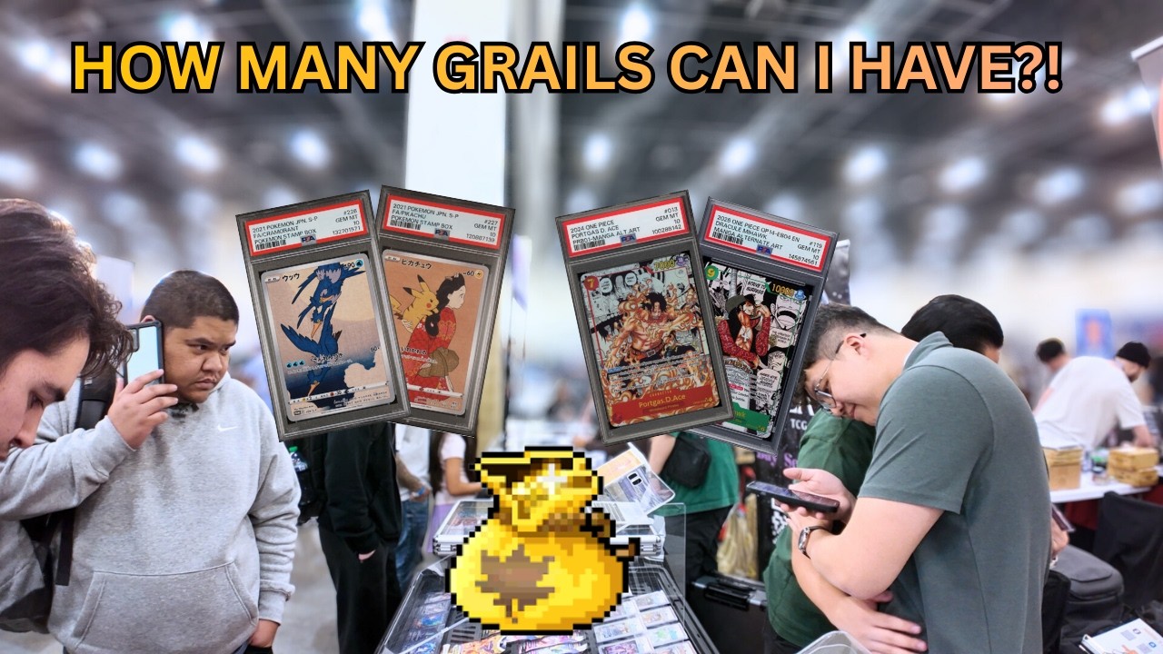 ONE PIECE & POKEMON GRAILS EVERYWHERE! | Vendor POV (Front Row Pasadena)