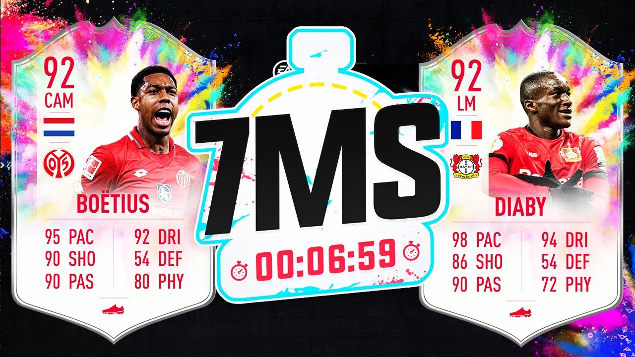 Летнее противостояние Боэций против Диаби!! 7-минутный сбор команды - FIFA 20 Ultimate Team