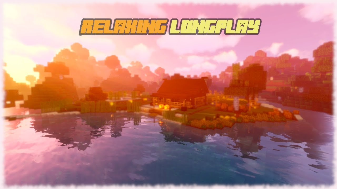 Minecraft - Relaxing Longplay [Building a Cabin on the Lake] (No Commentary)