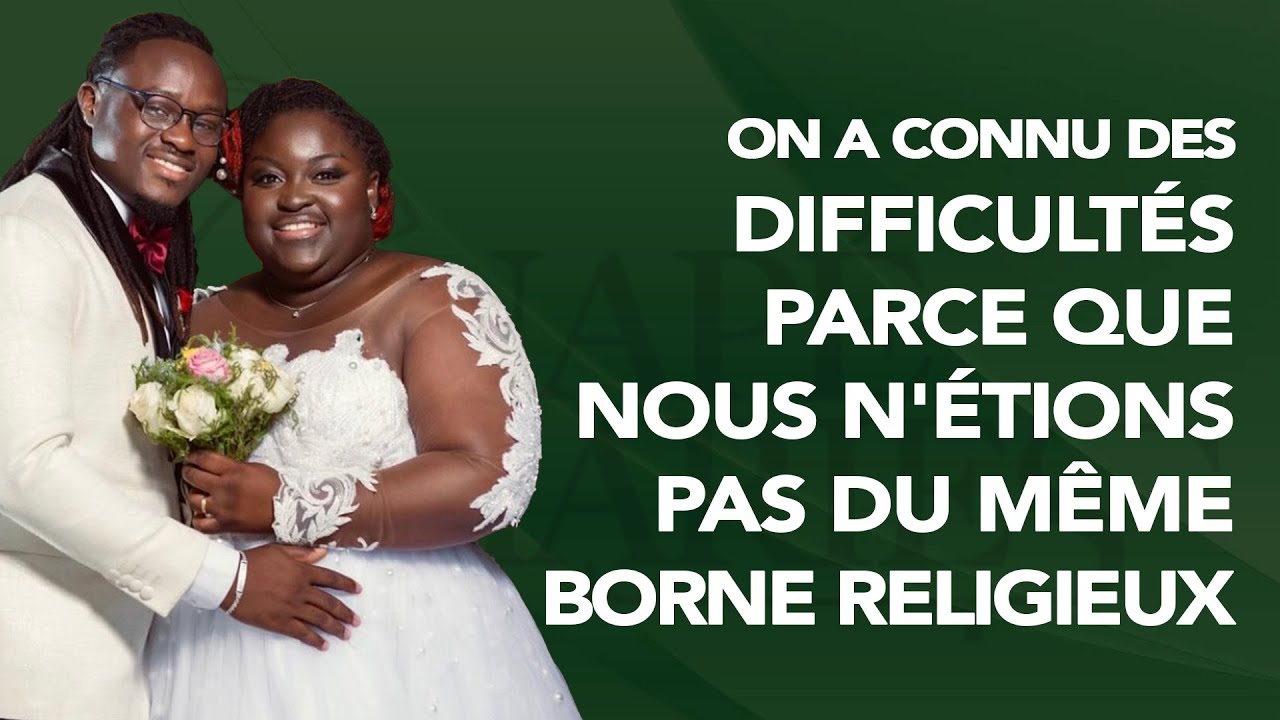 Wilfried & Myriam: On a connu des difficultés parce que nous n'étions pas du même borne religieux.
