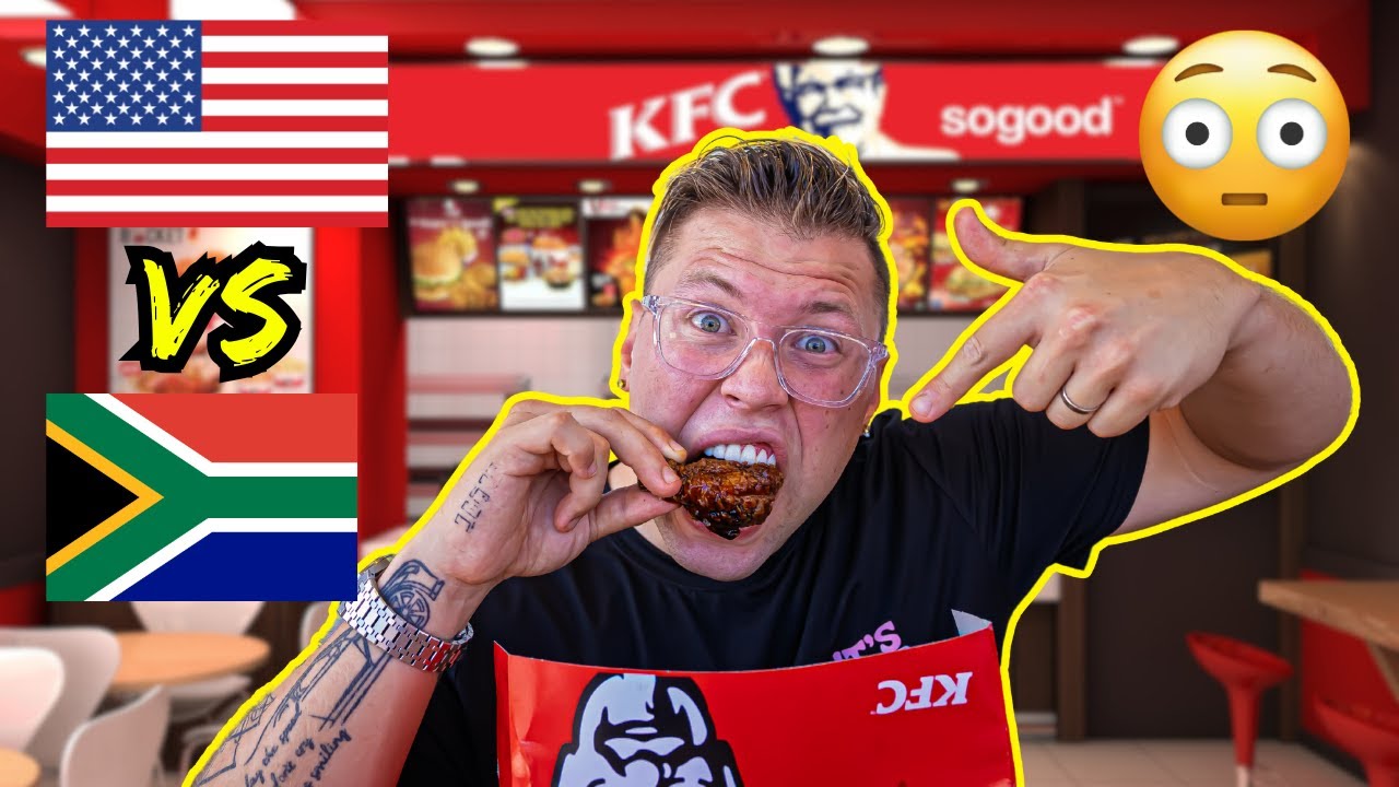 Американец пробует KFC в Южной Африке… Лучше, чем в США? 🍗