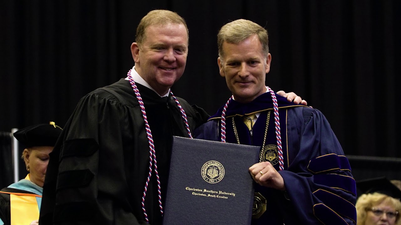 Lt. Gen. Richard Scobee speaks at CSU graduation