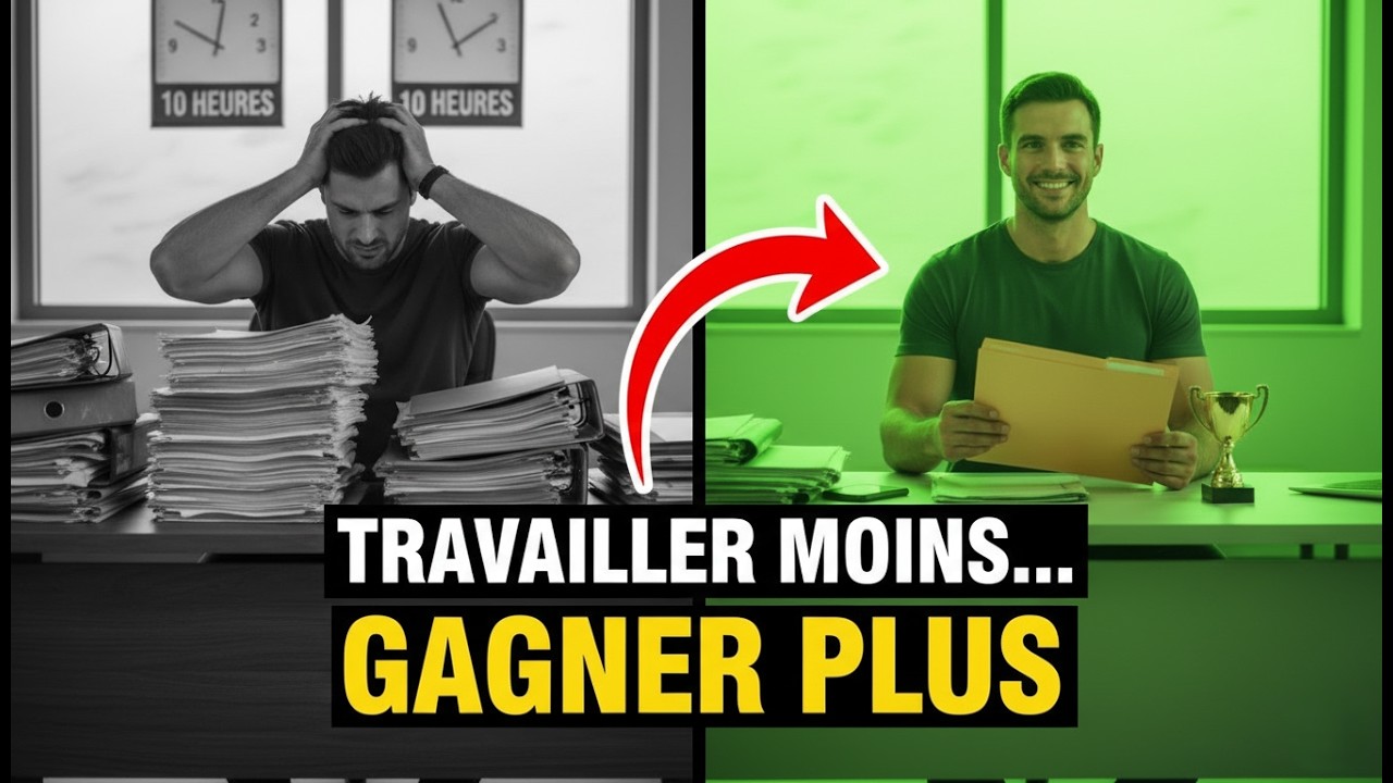 TRAVAILLER 4 HEURES AU LIEU DE 10 (Le Guide du Deep Work)