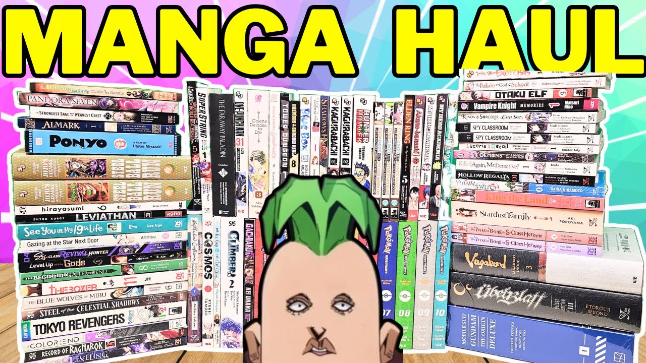 This Huge Manga Haul Drove Me Nuts!