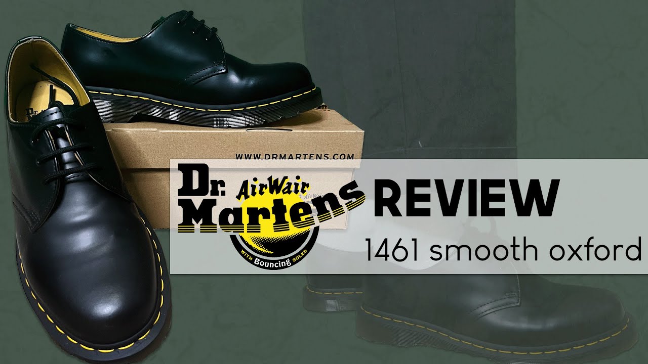 Обзор оксфордских туфель Dr. Martens 1461 — классика вне времени