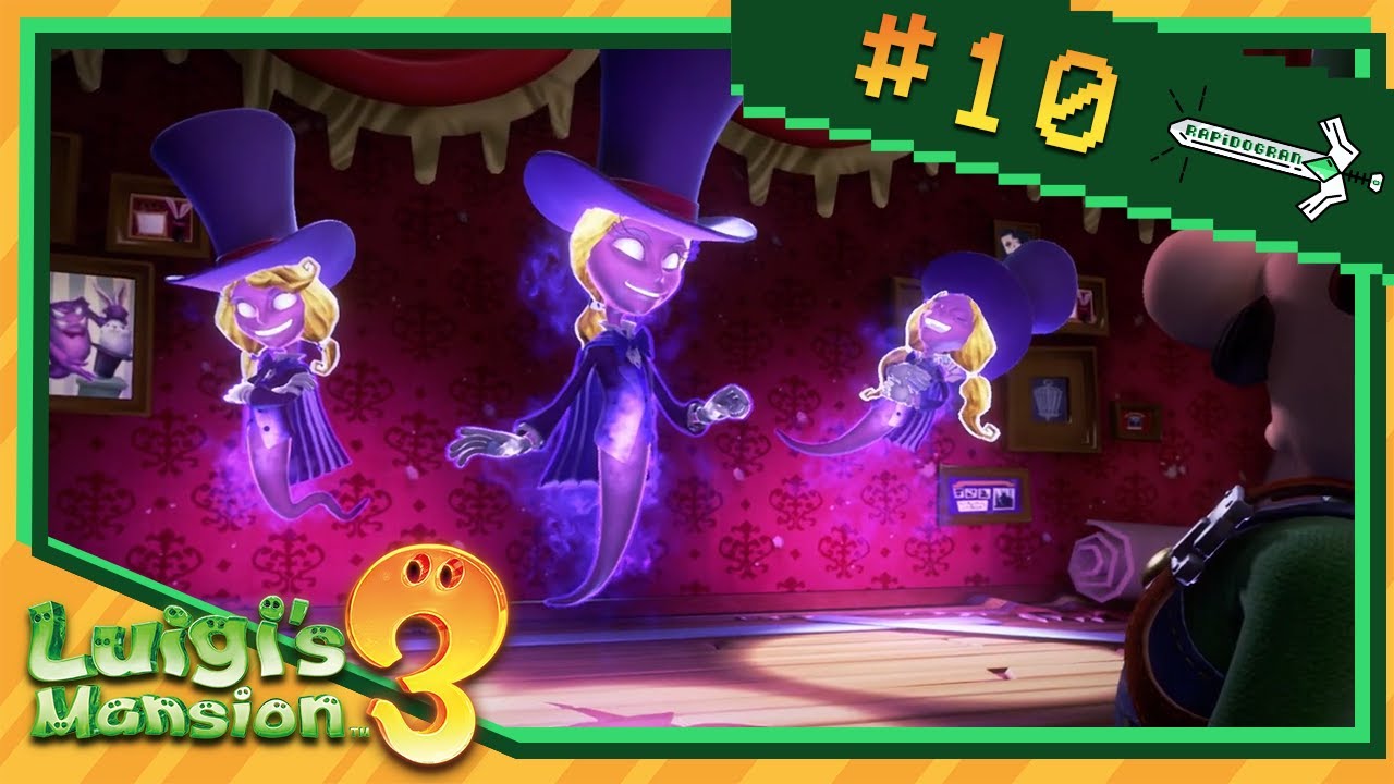 Luigi's Mansion 3 parte 10 Suites Magicas  (Guia en español)