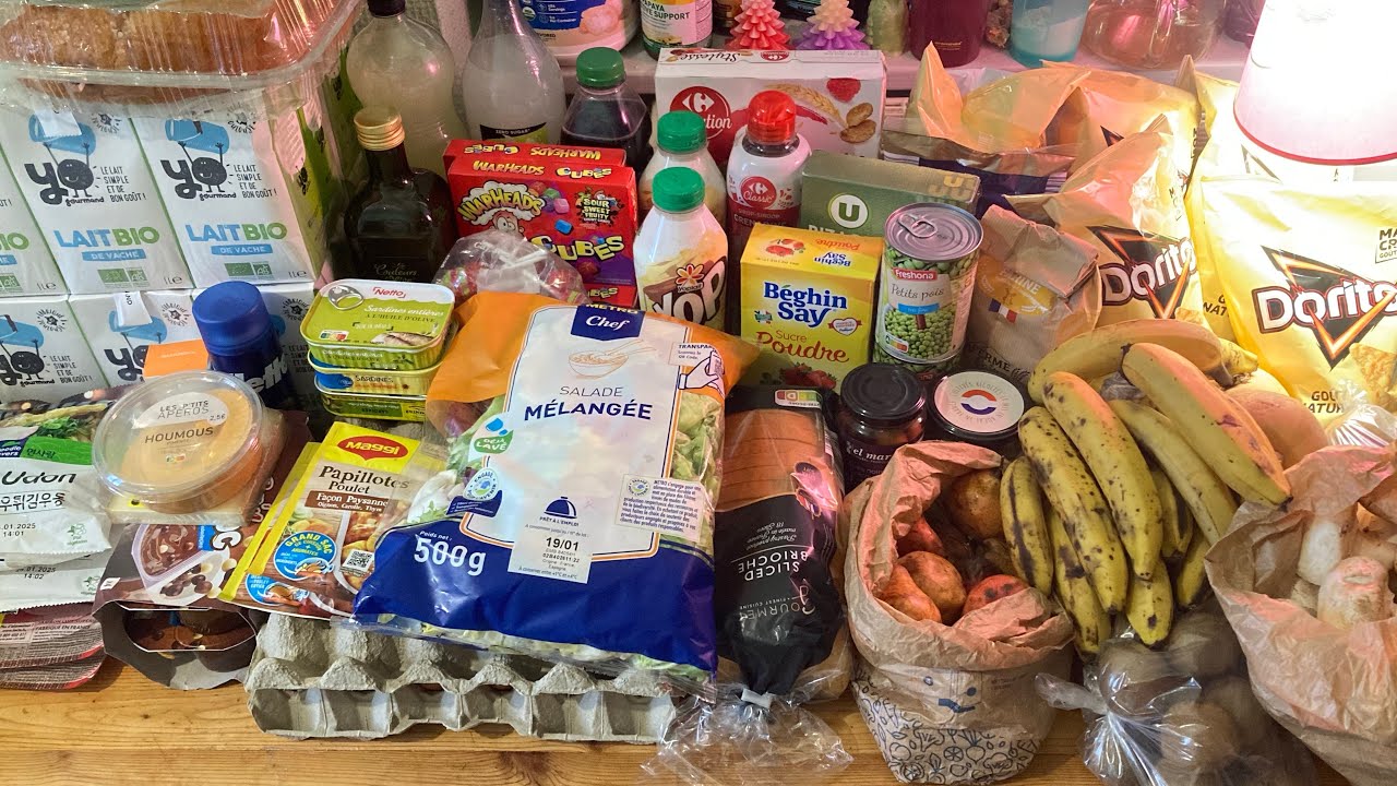64€ за це! 😍 Соціальний магазин у Франції, січень 2026